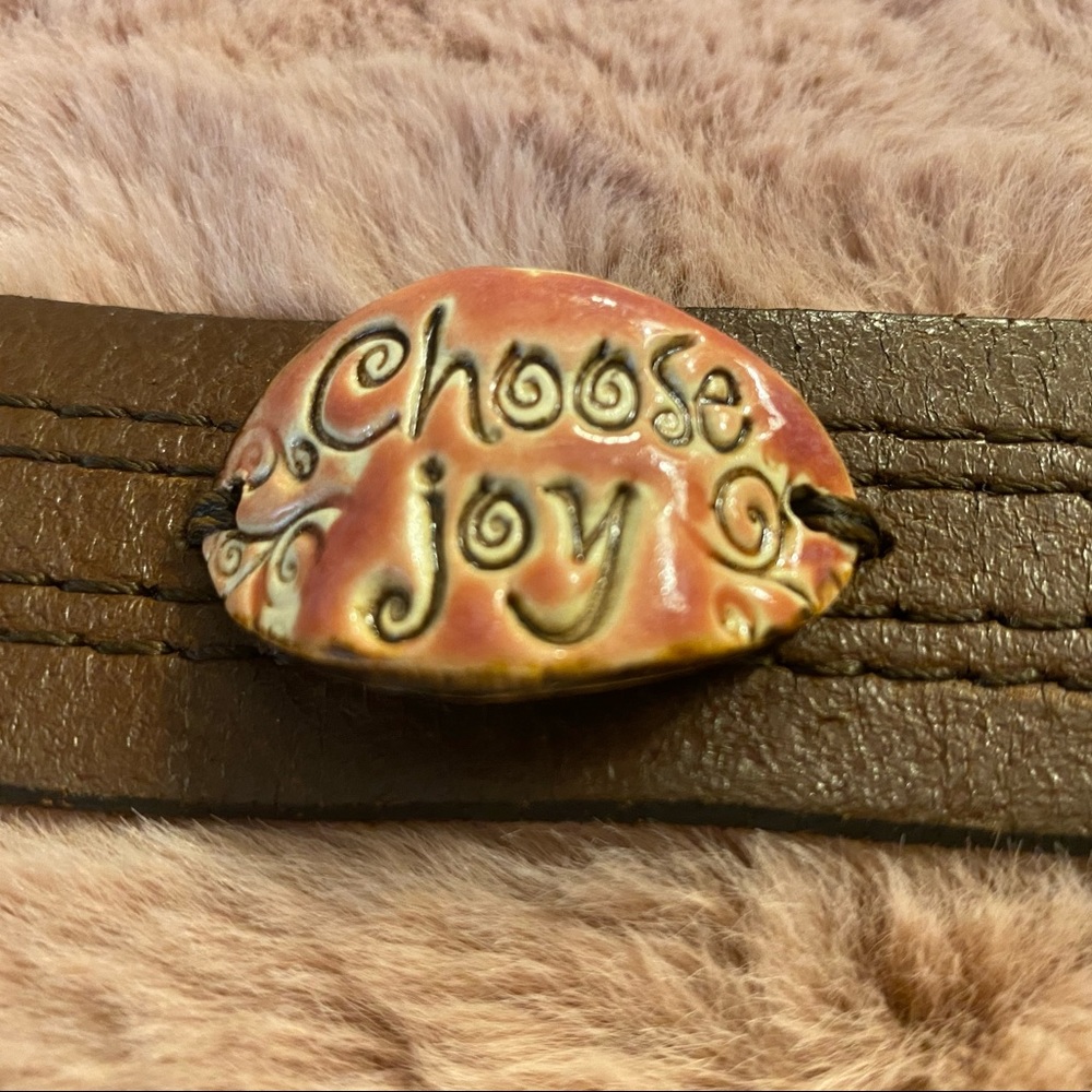 “Choose Joy” bracelet